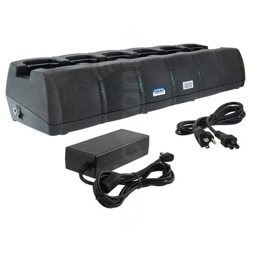 Endura EC6M-MT16B 6-Way Charger for Motorola XPR Two Way Radios