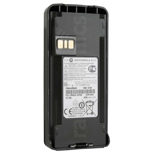 Motorola PMNN4080AR 2250mAh CP185 Lithium High Capacity Battery