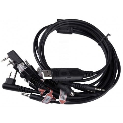 Radiotronics Universal Two Way Radio Programming Cable