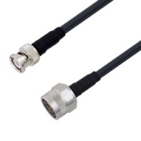 N-Type Male to BNC Male 24" Mobile Duplexer RX Jumper Cable