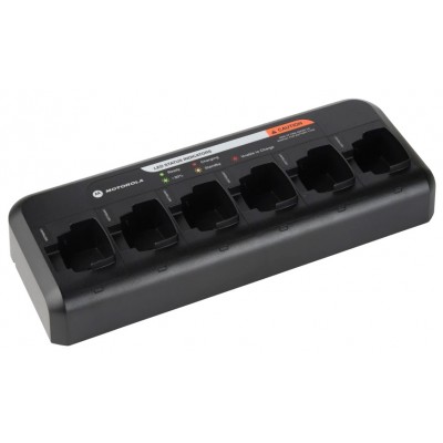 Motorola CP185 & CP100d PMLN6597 6 Gang Charger (Replaces PMLN6371 & PMLN6593A)