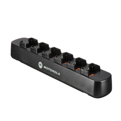 Motorola RLN6309A RD Series 6-Way Charger & Power Supply