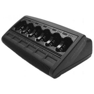 Motorola WPLN4108BR PR1500, MTS2000 & XTS Series 6-Way Charger (Replaced by PMPN4134)