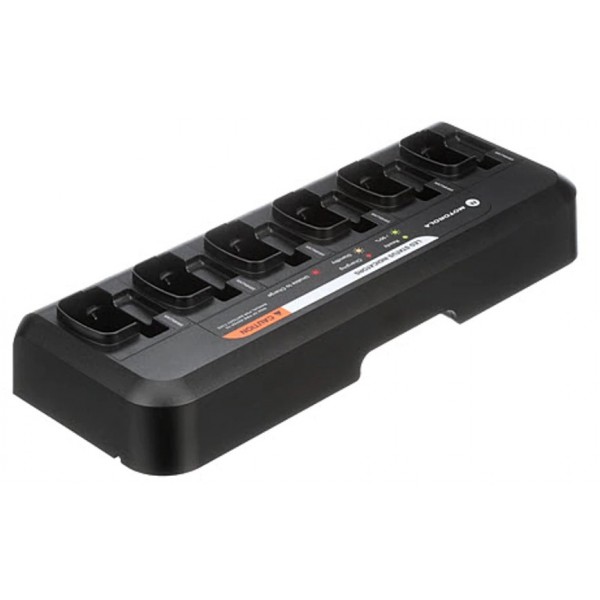 Motorola PMLN6588A CP200 CP200d 6-Way Charger
