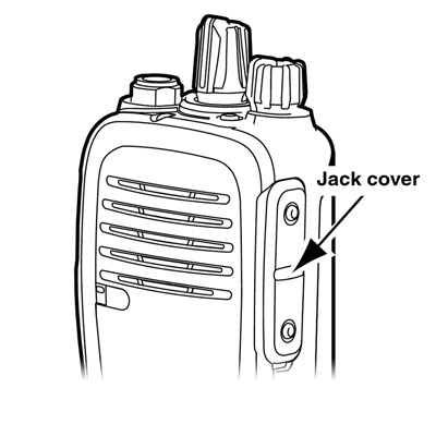 Icom IC-F2000 Accessory Cover