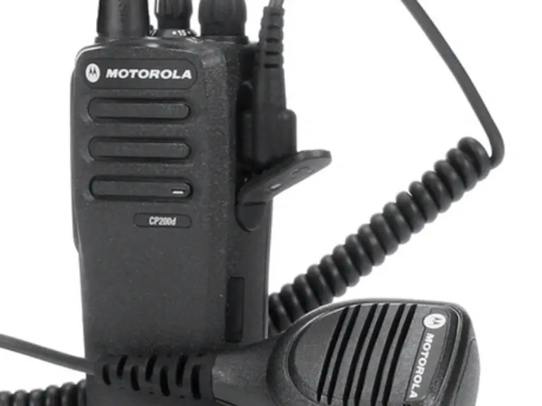 Motorola CP200d Earpiece, Headset, Microphone Options